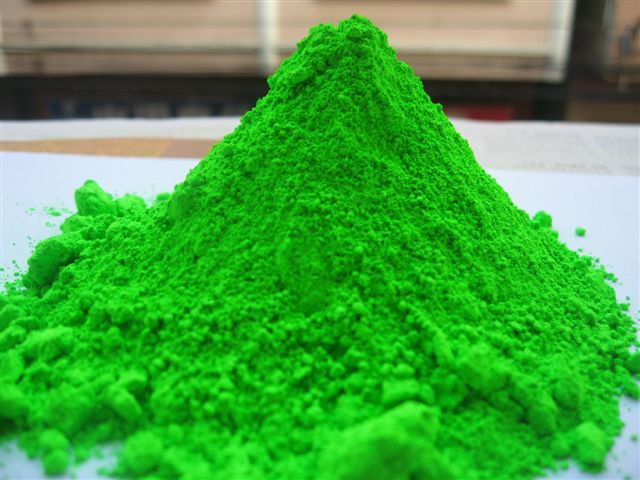 Fluorescent pigment green TFCC-611